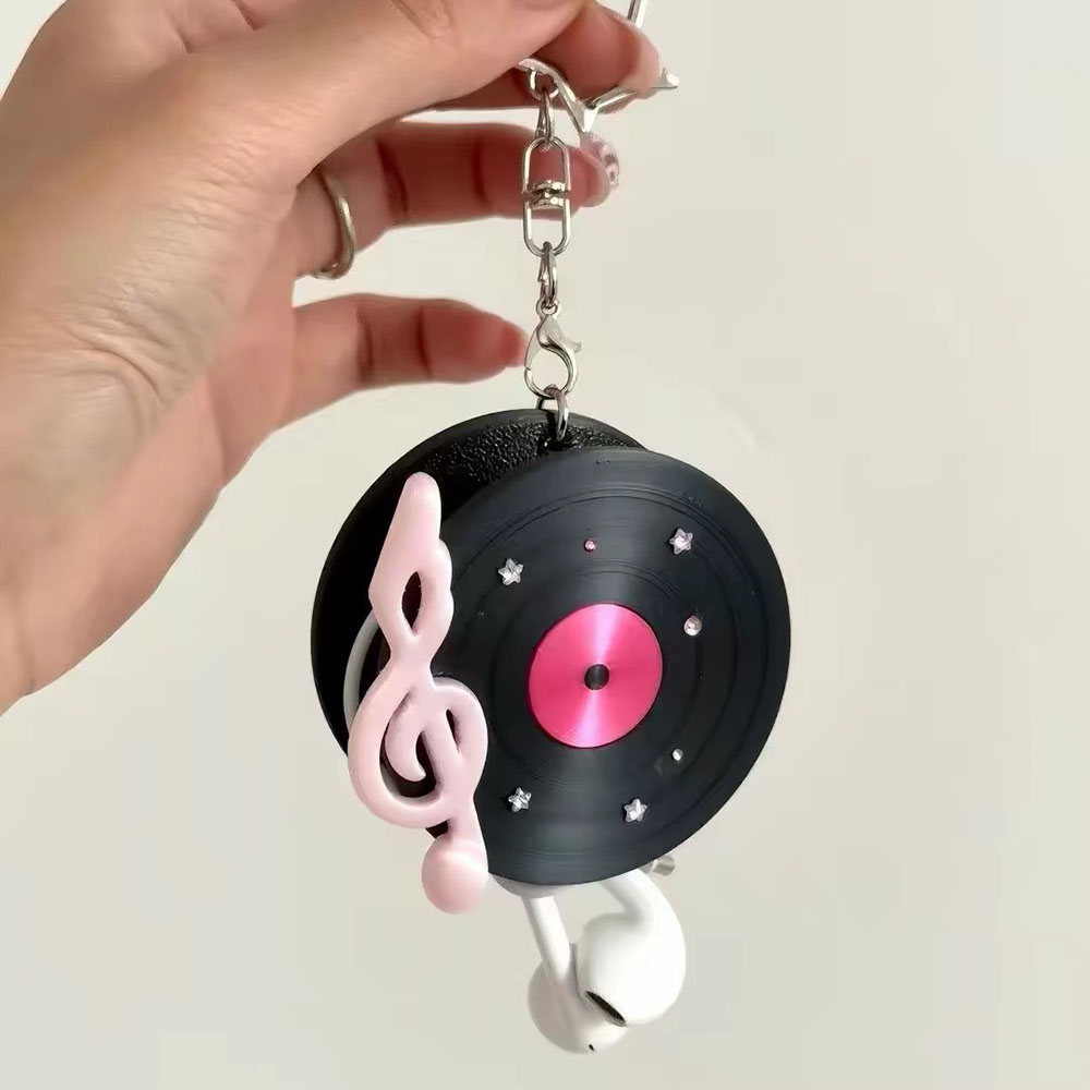 Kawaii Record Cable Organizer  - огляд і ціна Cable Winder Keychain