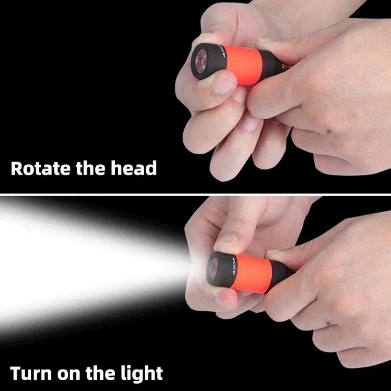 USB Rechargeable LED Multifunc - огляд і ціна Keychain Flashlight