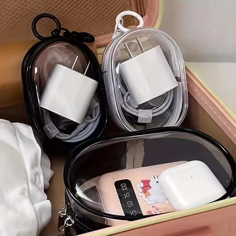 Multifunctional Clear Data Cab - огляд і ціна Cable Winder Keychain