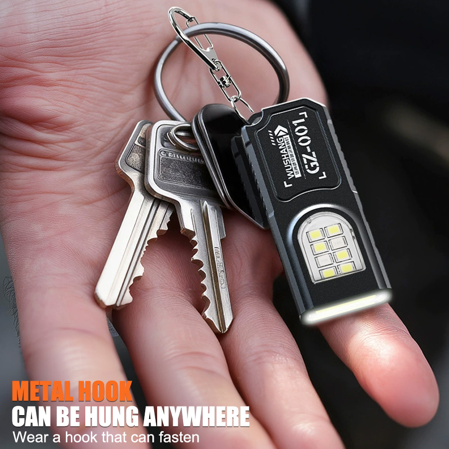 Multifunctional Mini COB LED K - огляд і ціна Keychain Flashlight