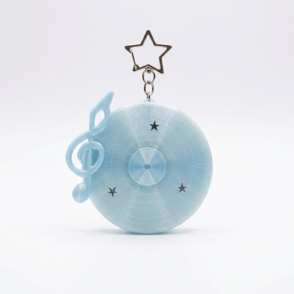 Y2K Vinyl Record Keychain Kore - огляд і ціна Cable Winder Keychain