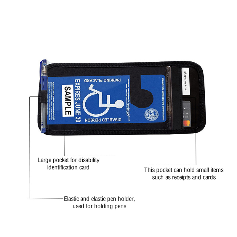 Handicap Placard Holder For Au - огляд і ціна Edc Carry Pen