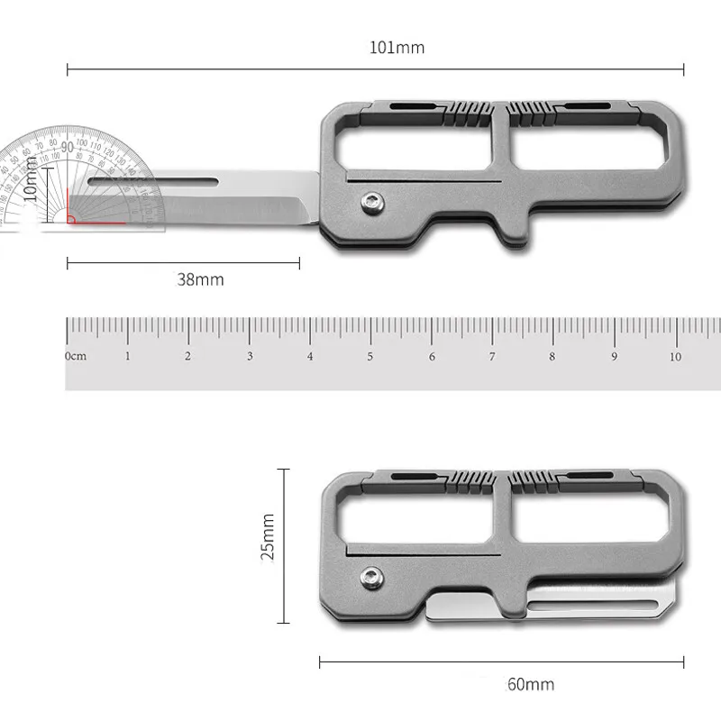 FEGVE Titanium Pocket Folding  - огляд і ціна Edc Carry Knife