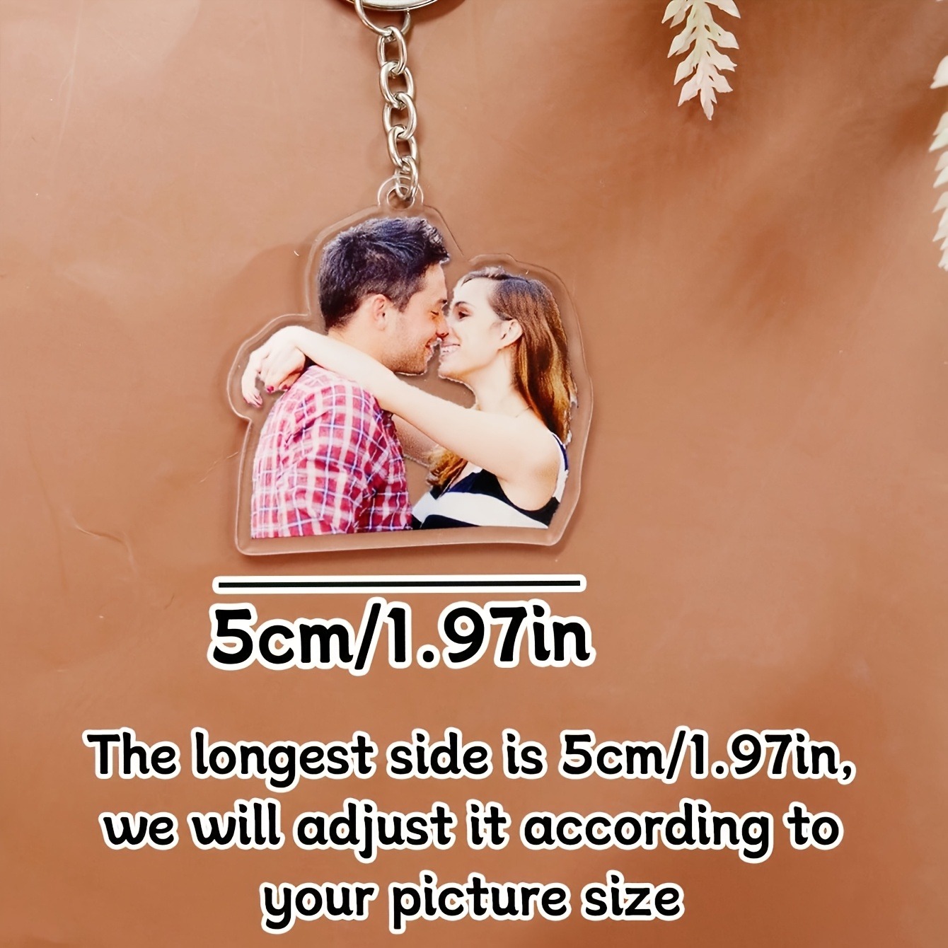1 Custom Photo Acrylic Keychai - огляд і ціна Carabiner Keychain
