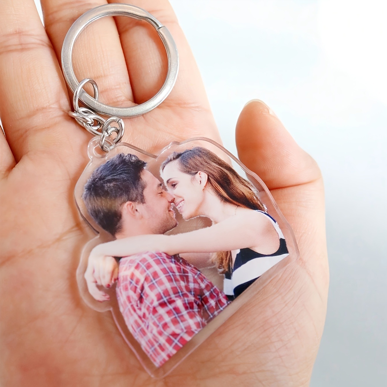 1 Custom Photo Acrylic Keychai - огляд і ціна Carabiner Keychain