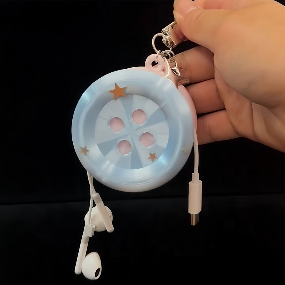 Cute Cable Winder Keychain Ear - огляд і ціна Cable Winder Keychain