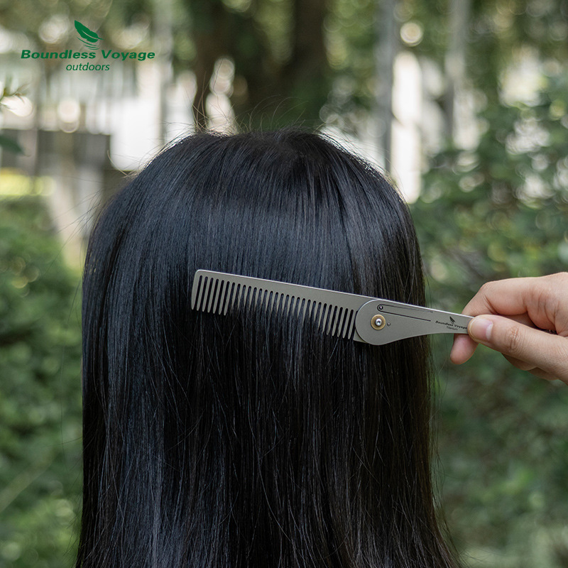 Pure Titanium Hair Comb, Ultra - огляд і ціна Comb Pocket Titanium