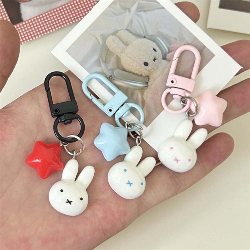 Kawaii Miffy Keychain Cute Rab - огляд і ціна Carabiner Keychain