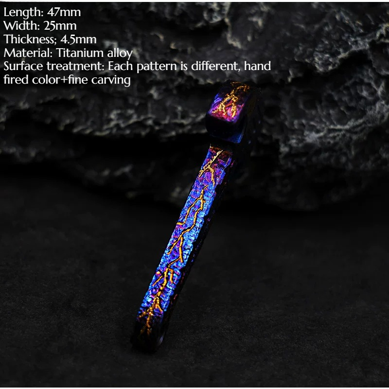 Titanium Alloy Mini Axe Hand C - огляд і ціна Titanium Pry Bar