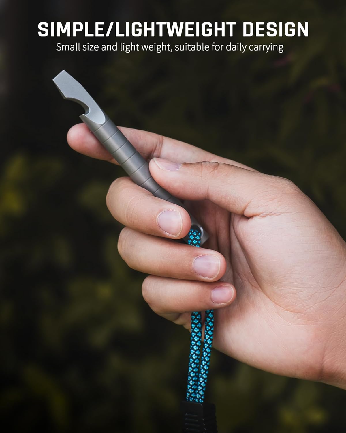 TISUR Titanium EDC Pry Bar, Ke - огляд і ціна Titanium Pry Bar